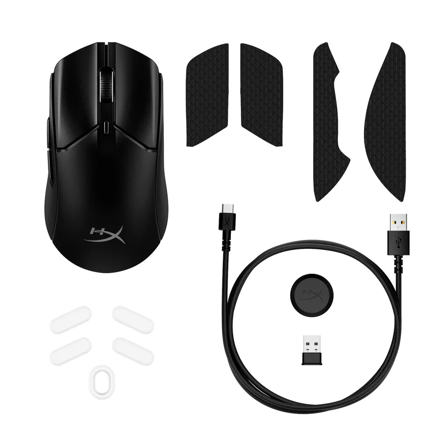 HyperX Pulsefire Haste 2 Wireless Gaming Mouse | 6N0B0AA - Vektra Computers LLC HyperX Pulsefire Haste 2 Wireless Gaming Mouse | 6N0B0AA - Vektra Computers LLC